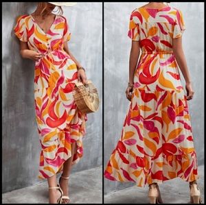 NWT Abel the Label Anthropologie Swish Hi-Lo Dress Size Small